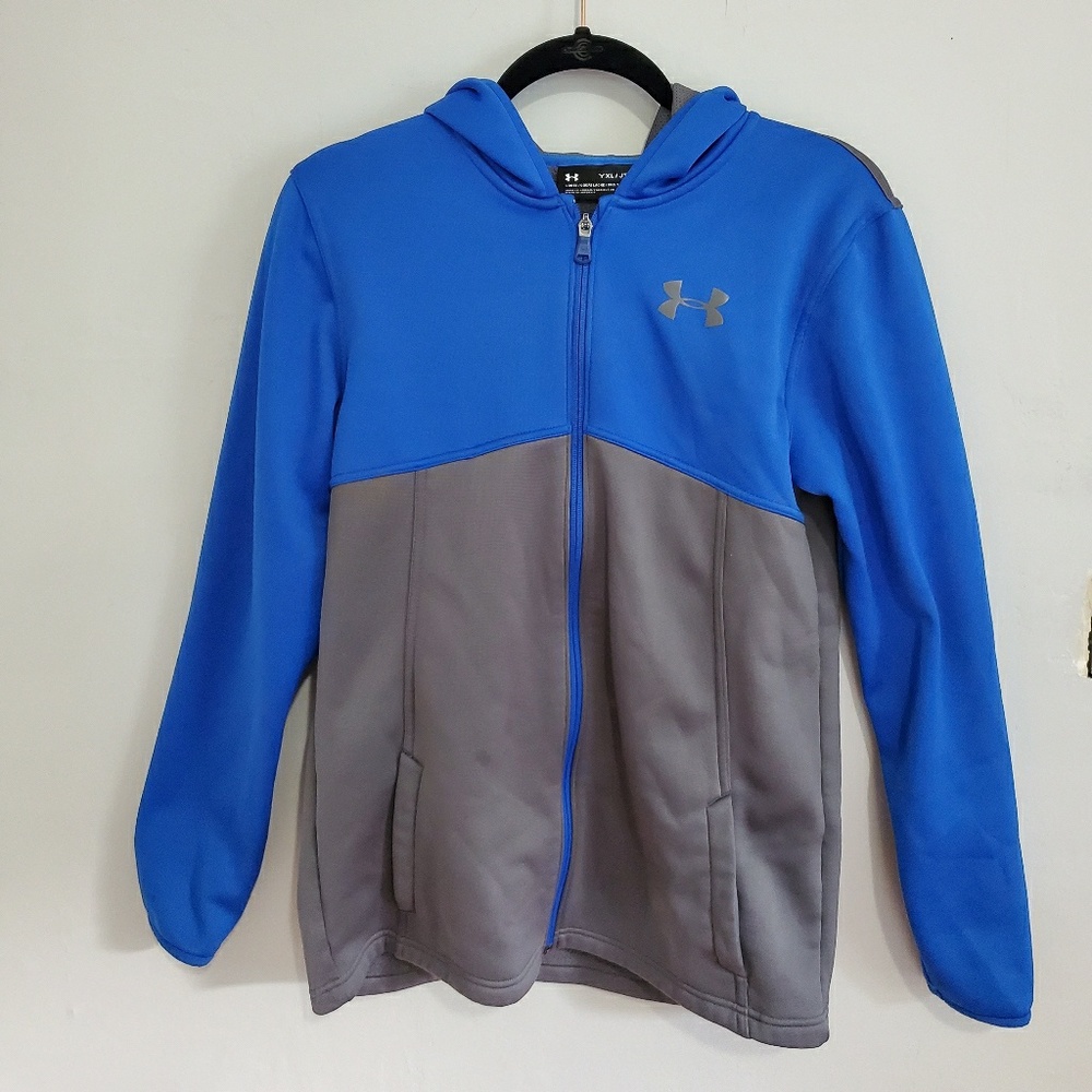 Under Armor Zip Up Hoodie - Boys